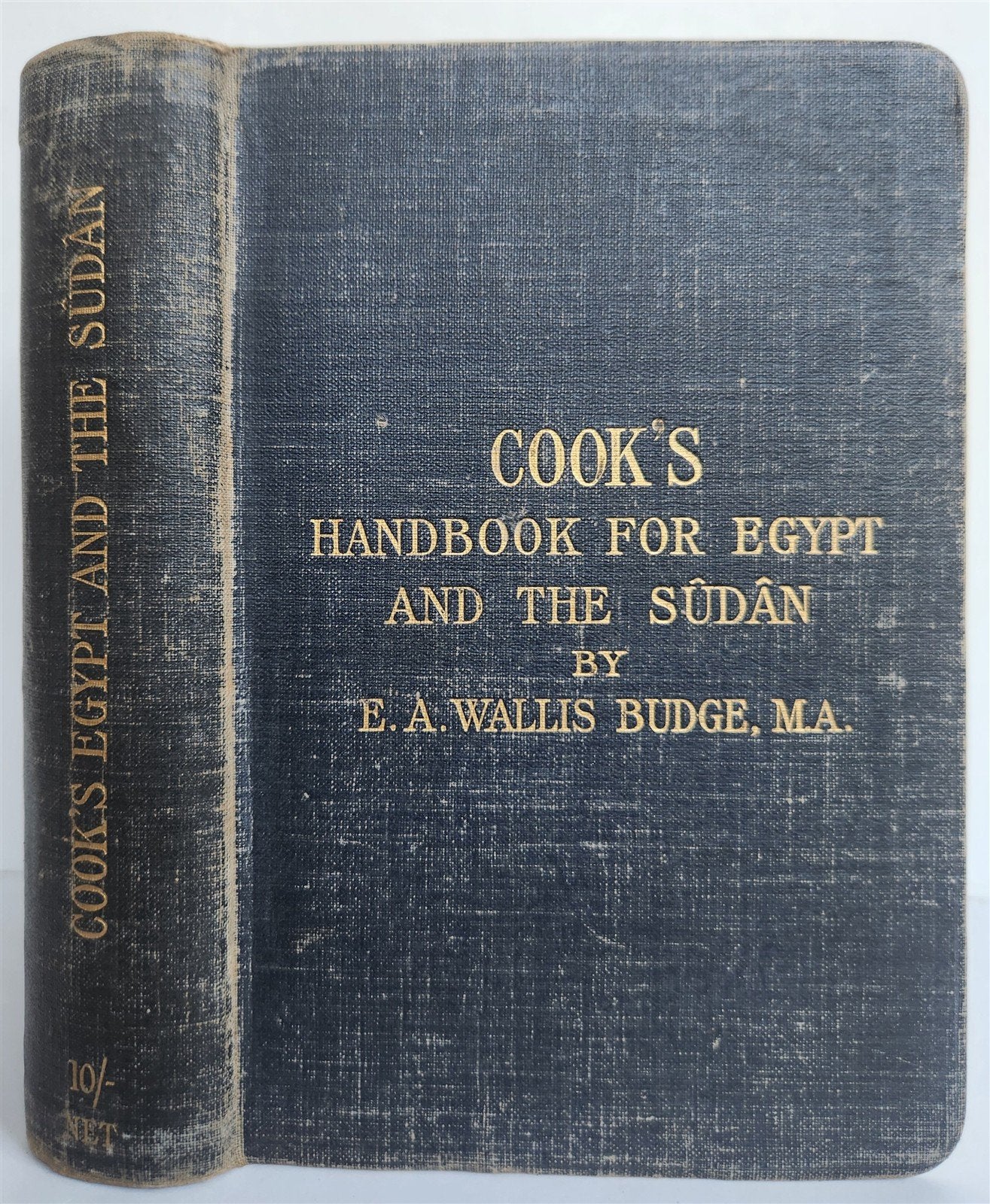 1911 Cook's Handbook for EGYPT & SUDAN antique ILLUSTRATED w/ MAPS