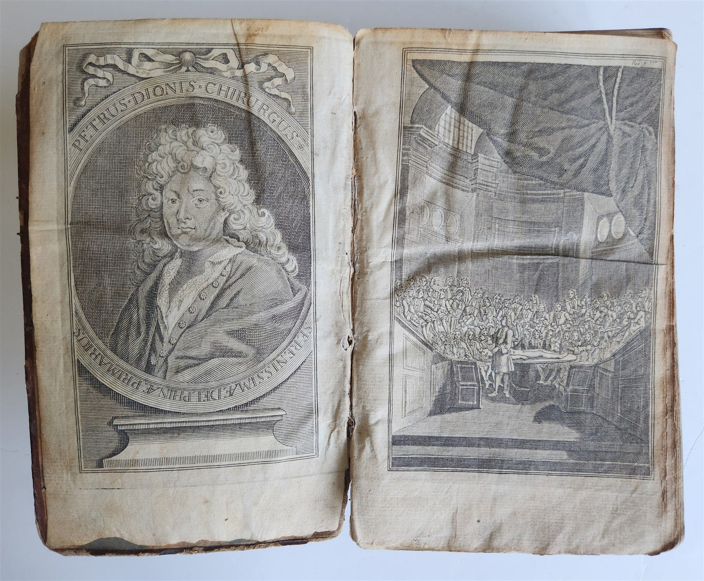 1765 COURSES of SURGICAL OPERATIONS antique ILLUSTRATED MEDICAL TREATISE