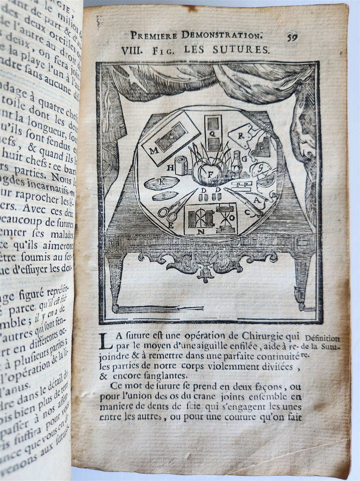1765 COURSES of SURGICAL OPERATIONS antique ILLUSTRATED MEDICAL TREATISE