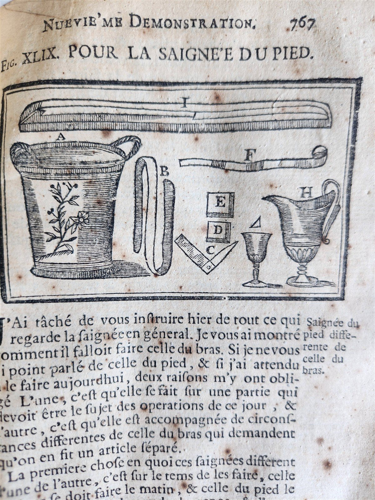 1765 COURSES of SURGICAL OPERATIONS antique ILLUSTRATED MEDICAL TREATISE