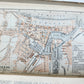 1896 BAEDERKER'S PARIS and ITS ENVIRONS antique ILLUSTRATED w/ MAPS & PLANS