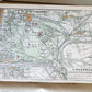 1896 BAEDERKER'S PARIS and ITS ENVIRONS antique ILLUSTRATED w/ MAPS & PLANS