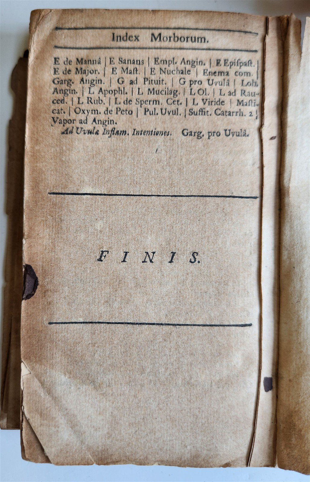 1714 Pharmacopoeia Extemporanea sive Praescriptorum Chilias antique