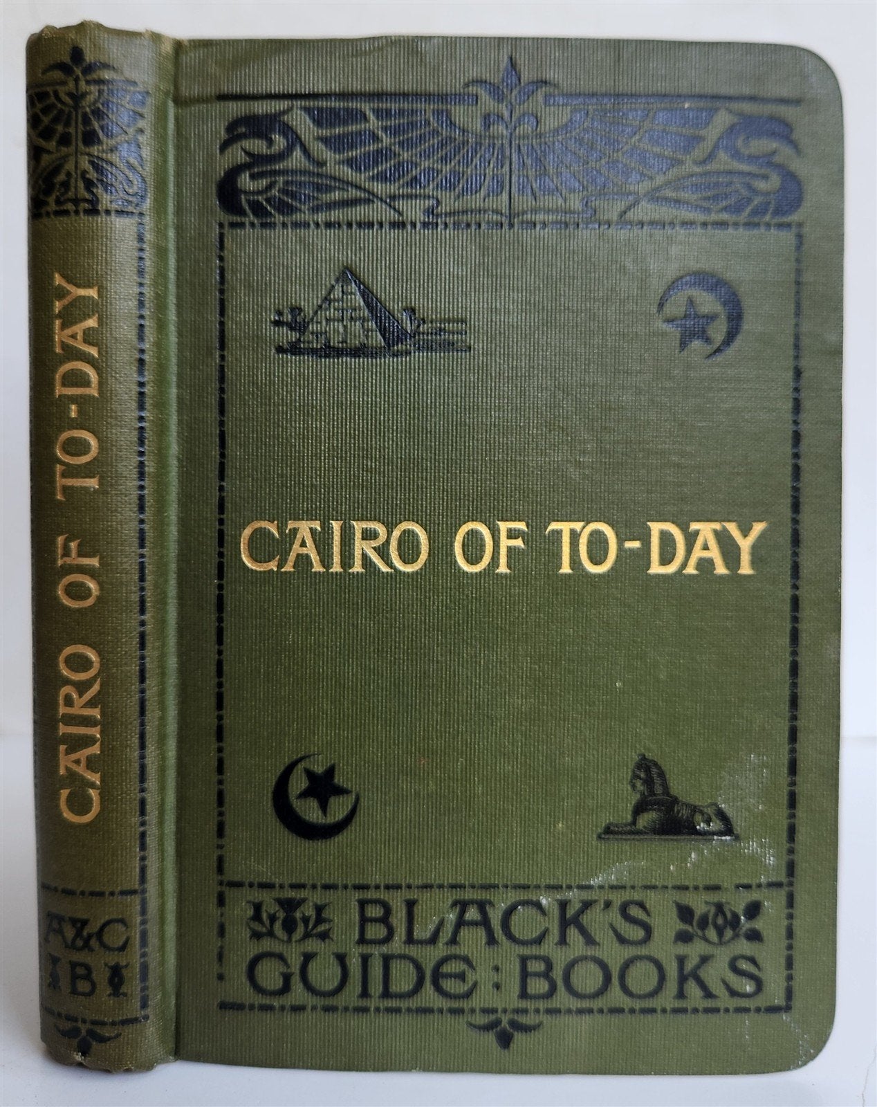 1912 CAIRO of TO-DAY antique PRACTICAL GUIDE to CAIRO and the NILE illustrated