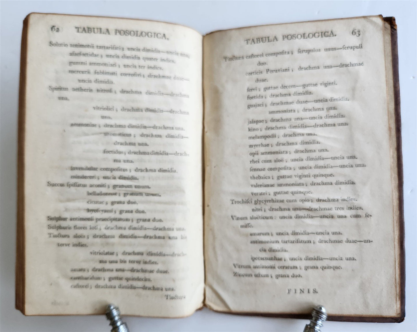 1795 Pharmacopoeia Nosocomii Regii Edinburgensis antique EDINBURGH