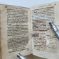 1553 POETRY by PRUDENTIUS antique 16th CENTURY vellum binding