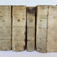 1565 PLINIUS encyclopaedia of natural history 5 VELLUM BOUND VOLUMES 16c ANTIQUE