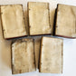 1565 PLINIUS encyclopaedia of natural history 5 VELLUM BOUND VOLUMES 16c ANTIQUE