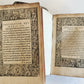 1565 PLINIUS encyclopaedia of natural history 5 VELLUM BOUND VOLUMES 16c ANTIQUE