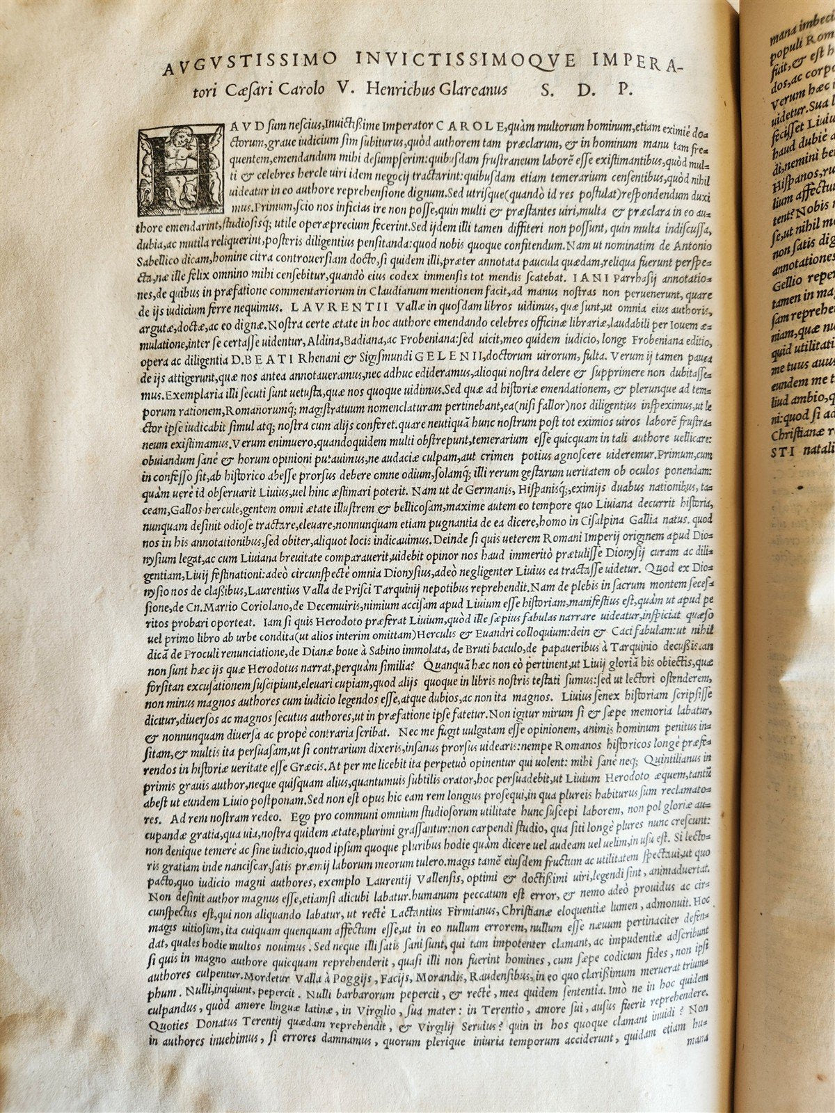 1542 ROMAN HISTORY by TITUS LIVIUS antique 16th CENTURY FOLIO