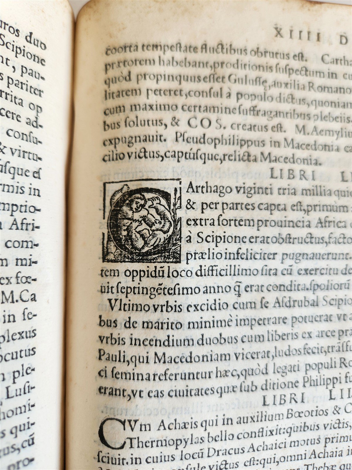 1542 ROMAN HISTORY by TITUS LIVIUS antique 16th CENTURY FOLIO