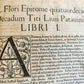 1542 ROMAN HISTORY by TITUS LIVIUS antique 16th CENTURY FOLIO