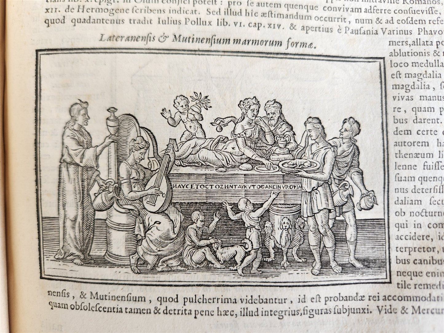 1649 ARCHITECTURE by VITRUVIUS antique ILLUSTRATED ELZEVIR FOLIO De Architectura