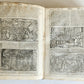 1574 BIBLE in LATIN antique 600 WOODCUTS by Hans Holbein & Bernard Salomon RARE