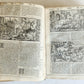 1574 BIBLE in LATIN antique 600 WOODCUTS by Hans Holbein & Bernard Salomon RARE