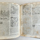 1574 BIBLE in LATIN antique 600 WOODCUTS by Hans Holbein & Bernard Salomon RARE