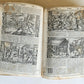 1574 BIBLE in LATIN antique 600 WOODCUTS by Hans Holbein & Bernard Salomon RARE
