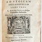 1615 LIPSIUS PHILOSOPHICAL DIALOGUE antique PLANTIN PRESS De constantia VELLUM