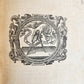 1615 LIPSIUS PHILOSOPHICAL DIALOGUE antique PLANTIN PRESS De constantia VELLUM