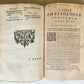 1615 LIPSIUS PHILOSOPHICAL DIALOGUE antique PLANTIN PRESS De constantia VELLUM