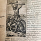 1598 DE MILITIA ROMANA CRUCE LIPSIUS antique ILLUSTRATED WARFARE Plantin vellum