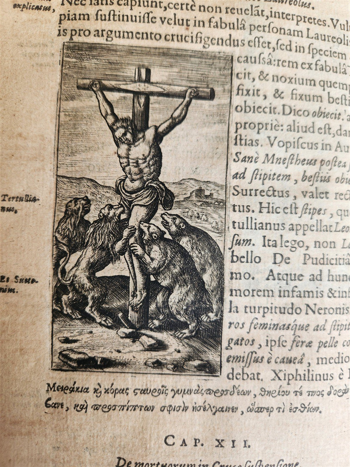 1598 DE MILITIA ROMANA CRUCE LIPSIUS antique ILLUSTRATED WARFARE Plantin vellum