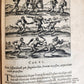 1598 DE MILITIA ROMANA CRUCE LIPSIUS antique ILLUSTRATED WARFARE Plantin vellum