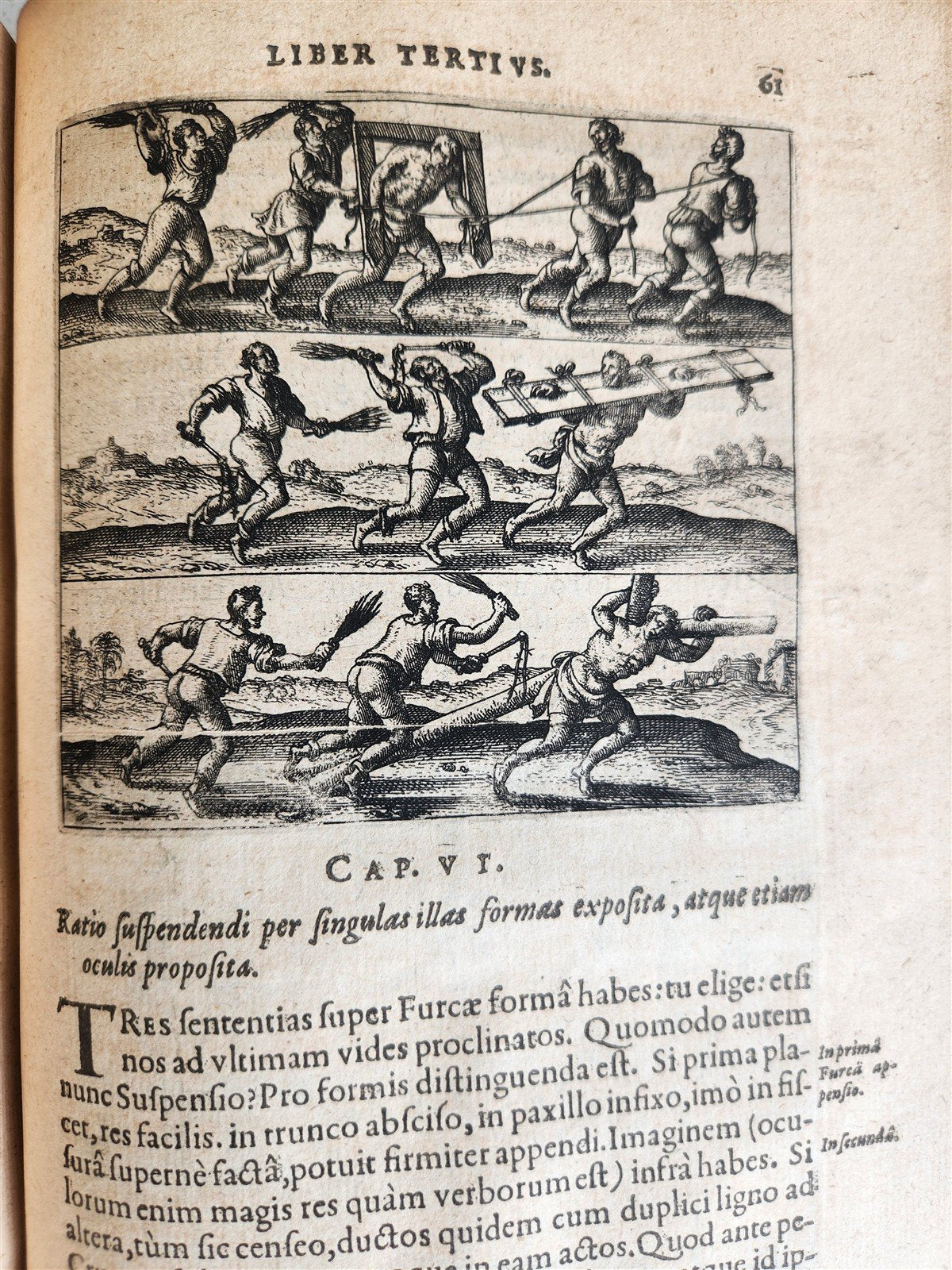 1598 DE MILITIA ROMANA CRUCE LIPSIUS antique ILLUSTRATED WARFARE Plantin vellum