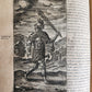 1598 DE MILITIA ROMANA CRUCE LIPSIUS antique ILLUSTRATED WARFARE Plantin vellum