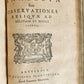 1598 DE MILITIA ROMANA CRUCE LIPSIUS antique ILLUSTRATED WARFARE Plantin vellum