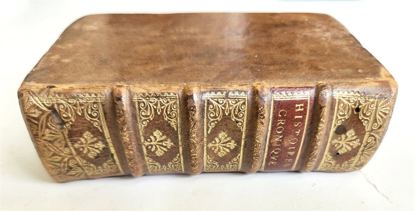 1560 HISTORY of FRANCE by Philippe de Commynes antique Reign of King Louis XI