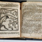 1701 REYNARD THE FOX in ENGLISH antique ILLUSTRATED w/ WOODCUTS