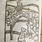 1701 REYNARD THE FOX in ENGLISH antique ILLUSTRATED w/ WOODCUTS