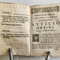 1646 HISTORY of TIVOLI by Francesco Martio TIBURTINO antique in ITALIAN vellum