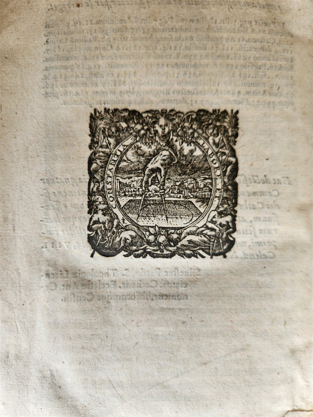 1596 HISTORY of FLANDRIA by Jacobus MARCHANTIUS antique VELLUM Plantin Press
