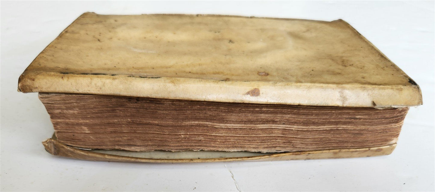 1596 HISTORY of FLANDRIA by Jacobus MARCHANTIUS antique VELLUM Plantin Publisher