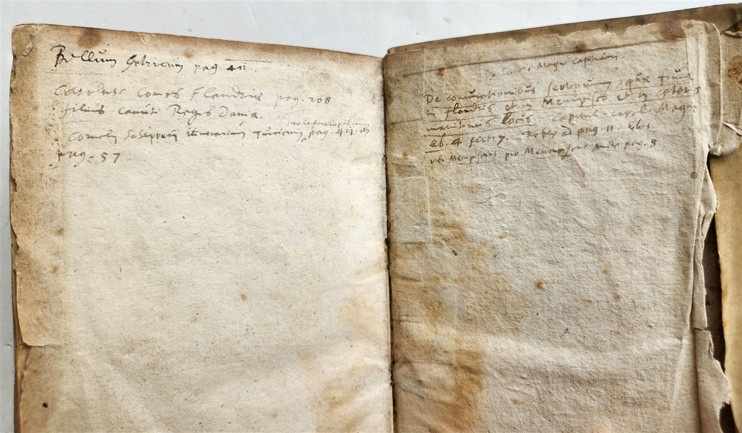 1596 HISTORY of FLANDRIA by Jacobus MARCHANTIUS antique VELLUM Plantin Publisher