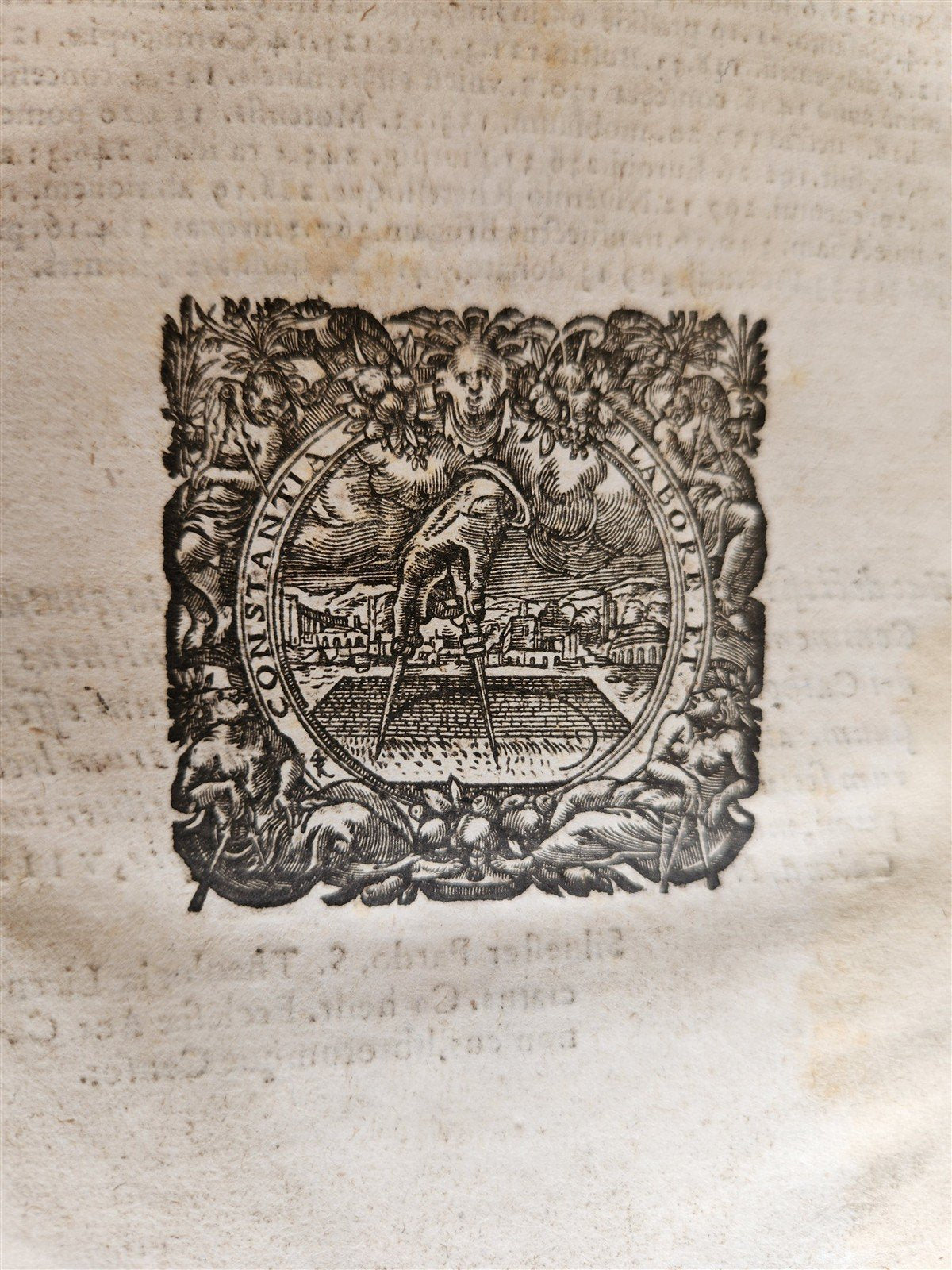 1596 HISTORY of FLANDRIA by Jacobus MARCHANTIUS antique VELLUM Plantin Publisher