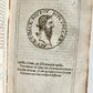 1599 IMAGES OF ROMAN EMPERORS antique ILLUSTRATED Plantin Press