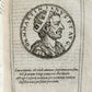 1599 IMAGES OF ROMAN EMPERORS antique ILLUSTRATED Plantin Press