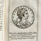 1599 IMAGES OF ROMAN EMPERORS antique ILLUSTRATED Plantin Press