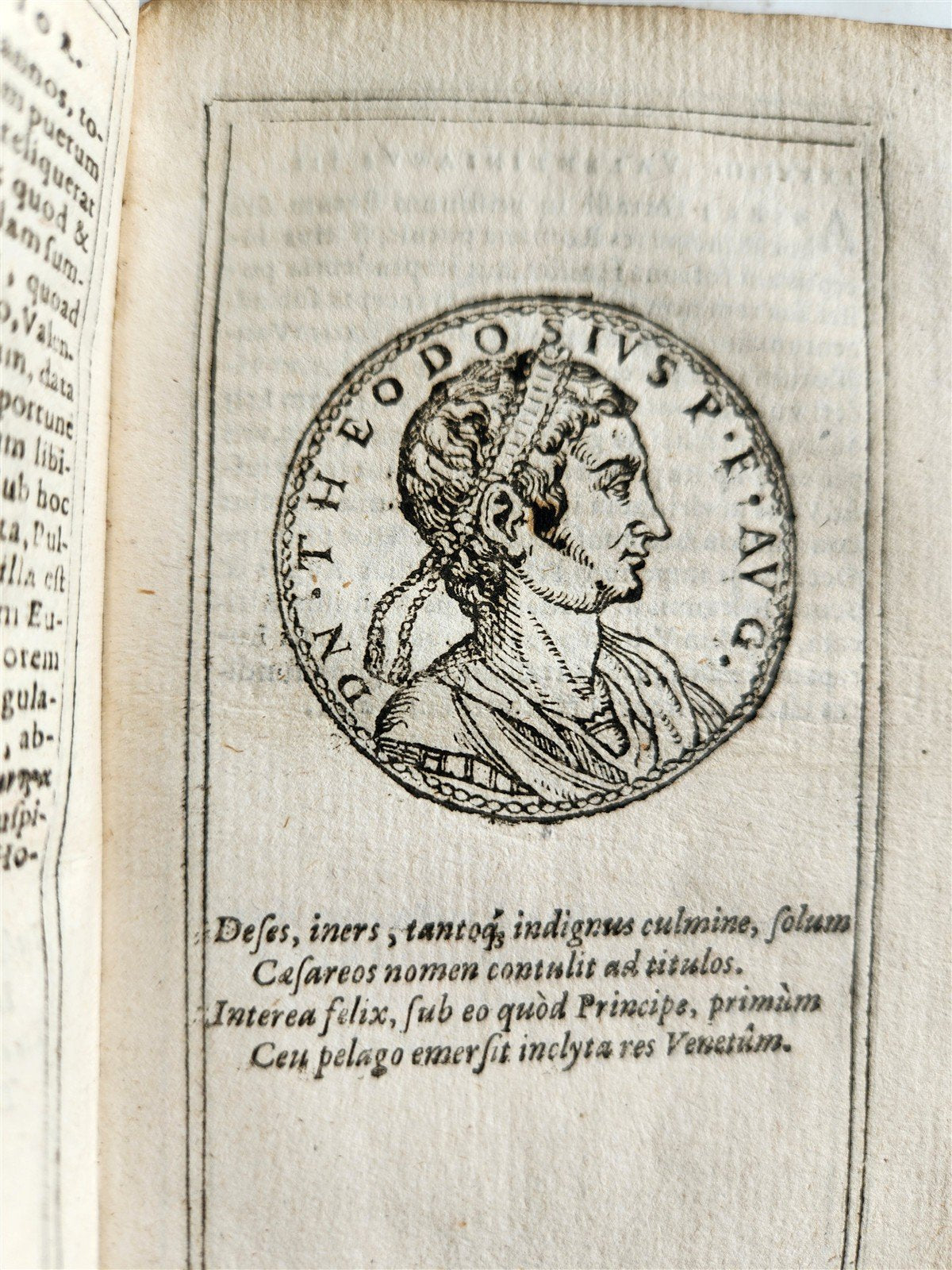 1599 IMAGES OF ROMAN EMPERORS antique ILLUSTRATED Plantin Press