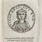 1599 IMAGES OF ROMAN EMPERORS antique ILLUSTRATED Plantin Press