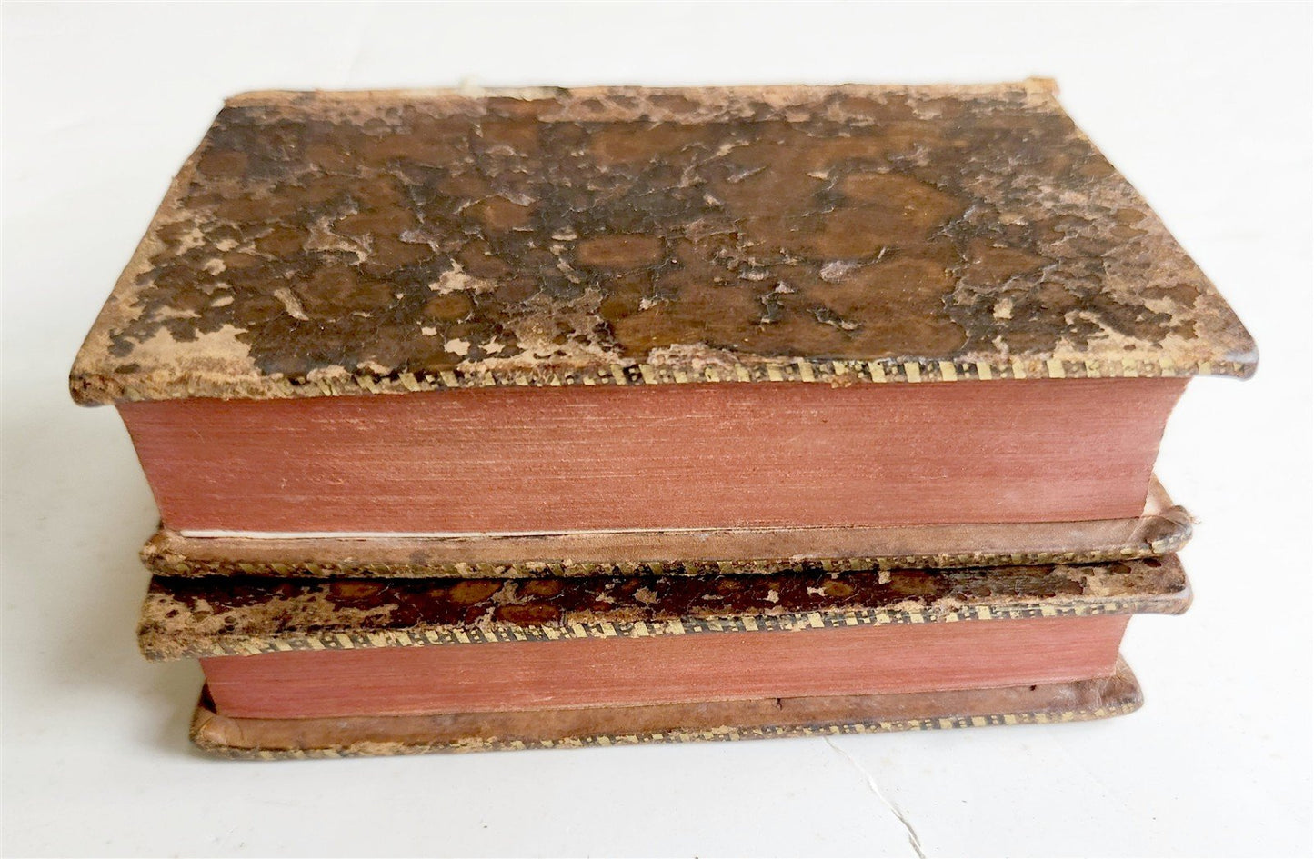 1549 BIBLE in GREEK by ESTIENNE PUBLISHERS antique 2 VOLUMES NEW TESTAMENT