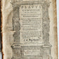 1566 1st Plantin pocket edition of Plautus COMEDIES antique 16th CENTURY BINDING