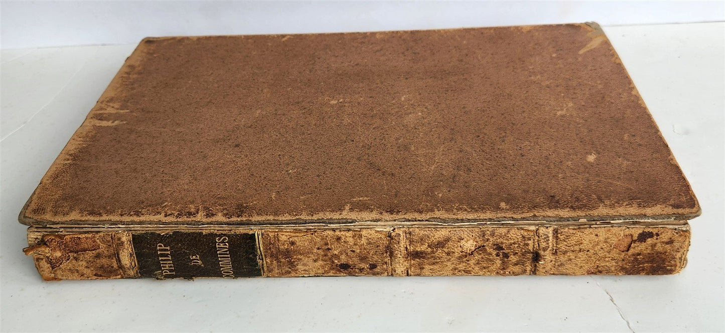 1614 Historie of Philip de Commines Knight, Lord of Argenton antique in ENGLISH