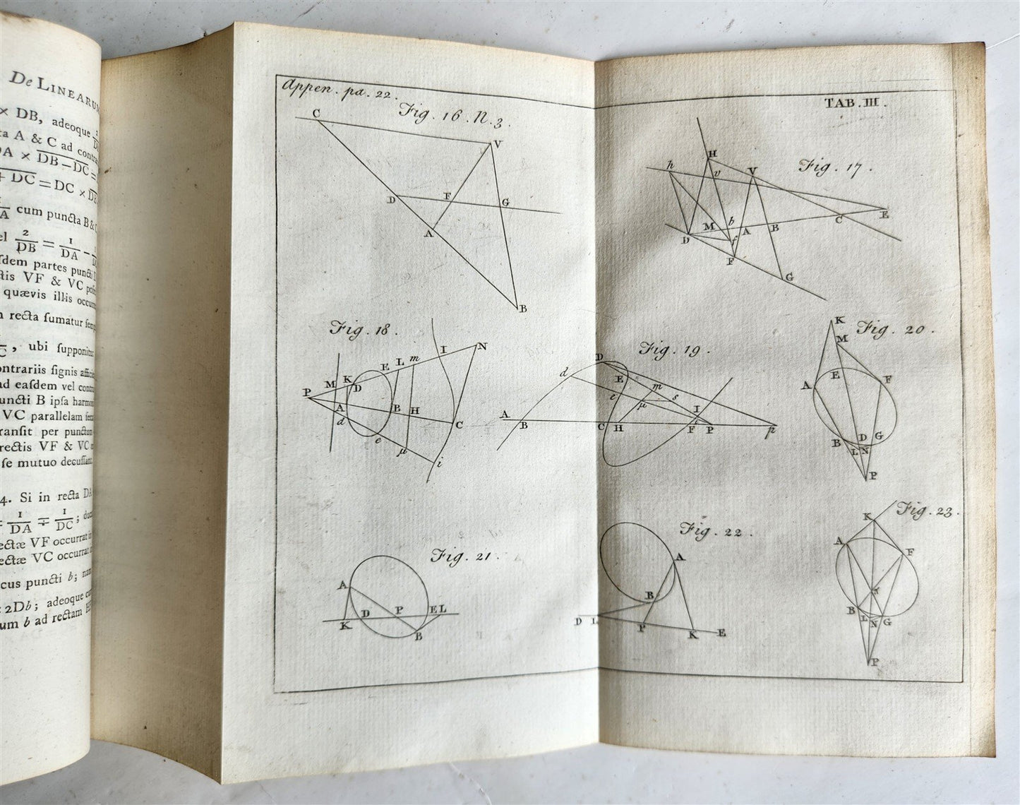 1771 Treatise of Algebra ILLUSTRATED antique in ENGLISH