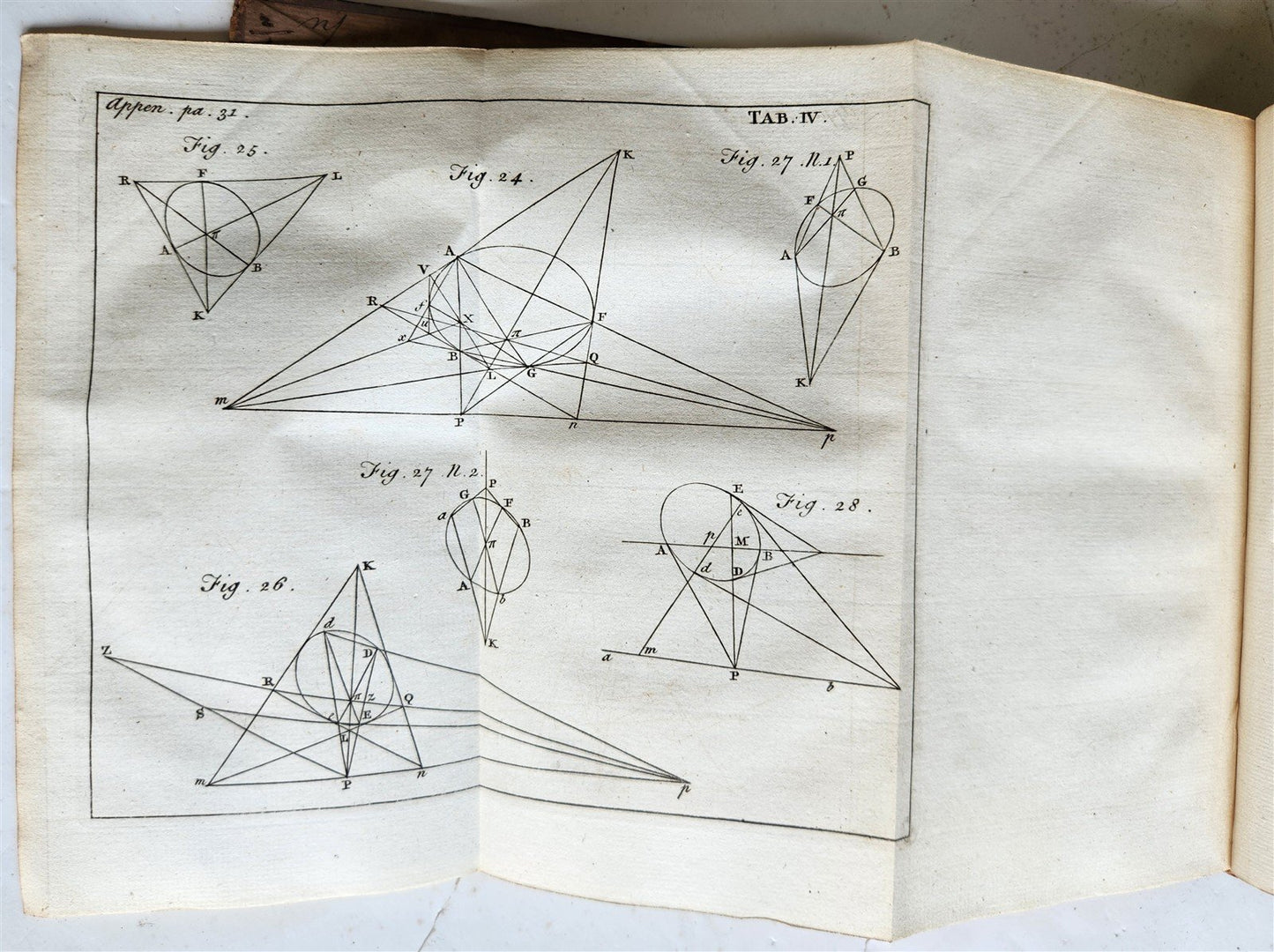 1771 Treatise of Algebra ILLUSTRATED antique in ENGLISH