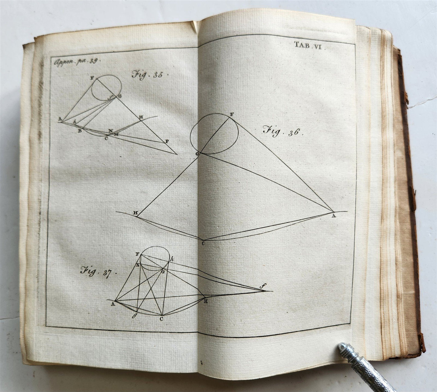 1771 Treatise of Algebra ILLUSTRATED antique in ENGLISH
