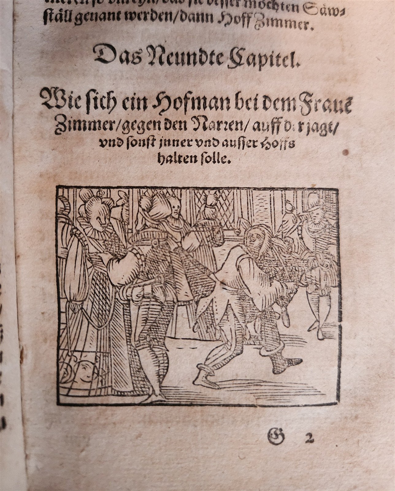1593 ILLUSTRATED GERMAN COURT RULES antique 16th century VELLUM BINDING rare